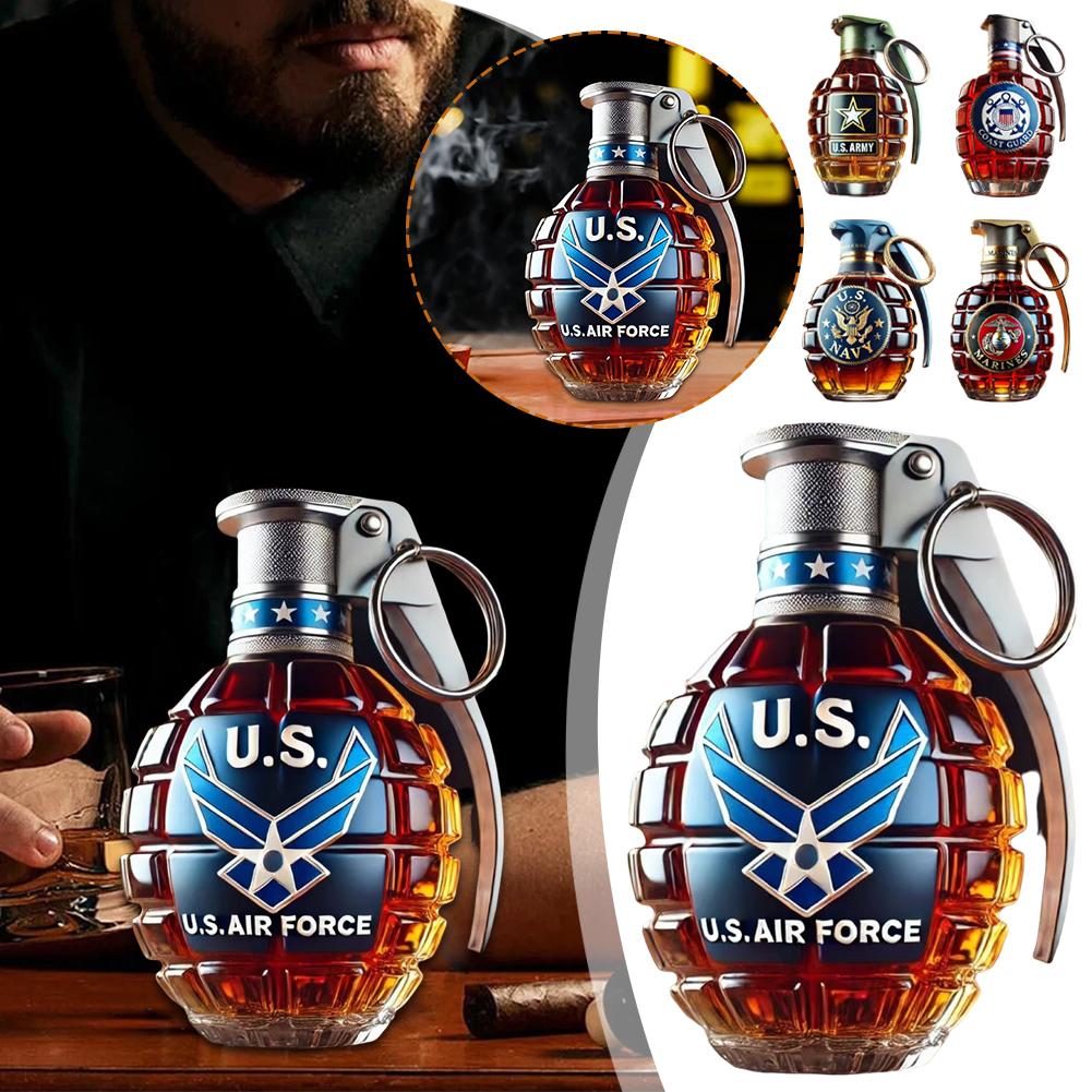 Wine Beer And Liquor - Whisky Karaf Fles Hoge Borosilicaatglas Granaatvorm