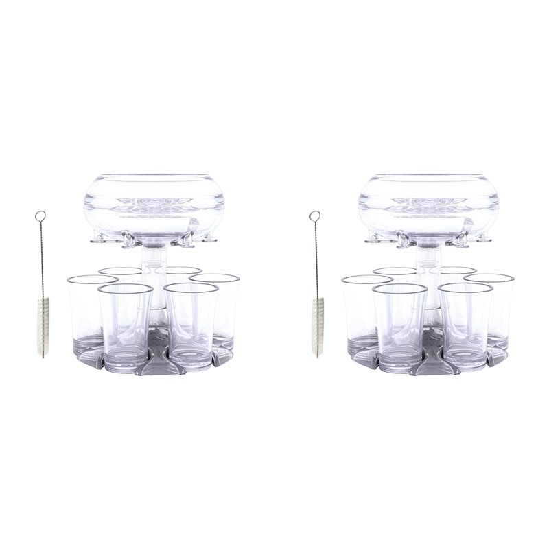 Wine Beer Glass Set - ABRU-2 Set 6 Shotglazen Wijn Whisky