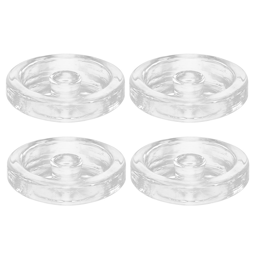 Wine Beer Cider - 4 stuks transparante fermentatiewichten van glas