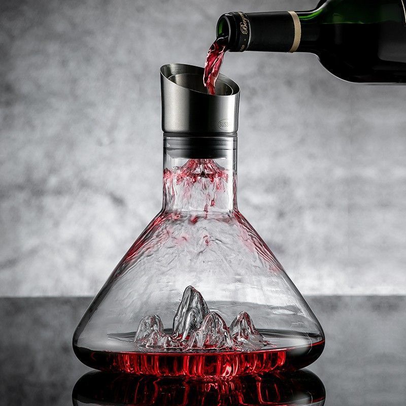 Wine Beer And Liquor - IJsberg Whisky Wijnkaraf Handgemaakte Loodvrije Kristallen