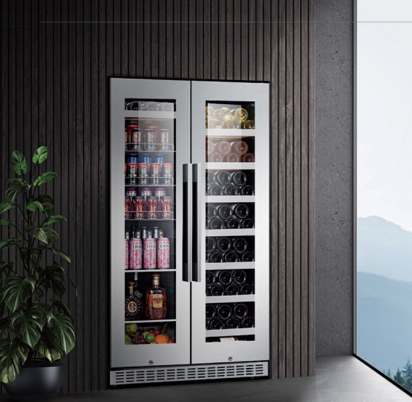 Wine Beer Place - De populaire koelkastvriezer met grote capaciteit