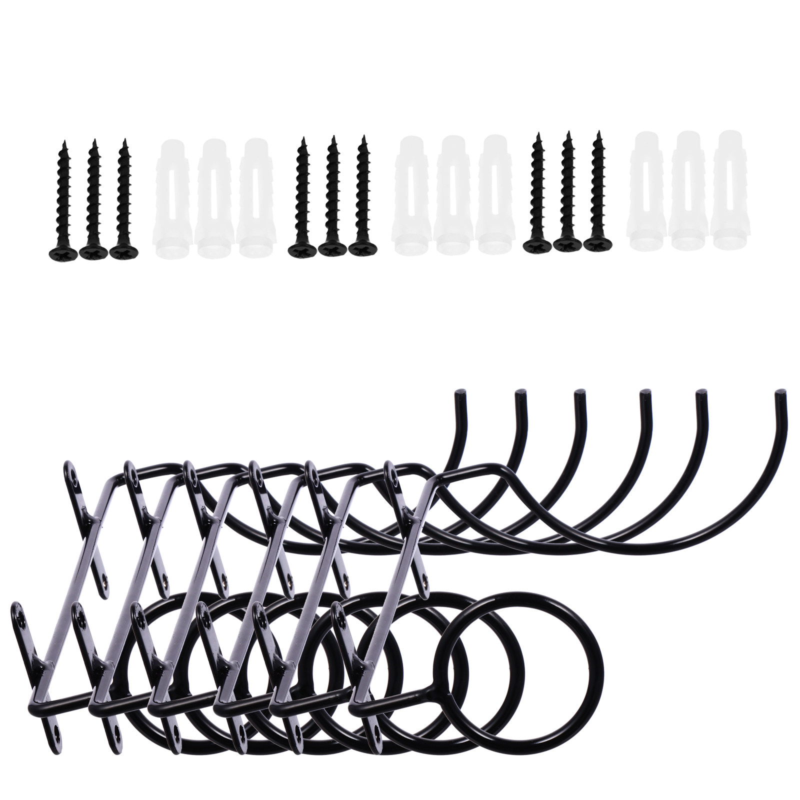 6 stuks ijzeren wijnrek aan de - Wine Rack Wall Mount recensie en prijs