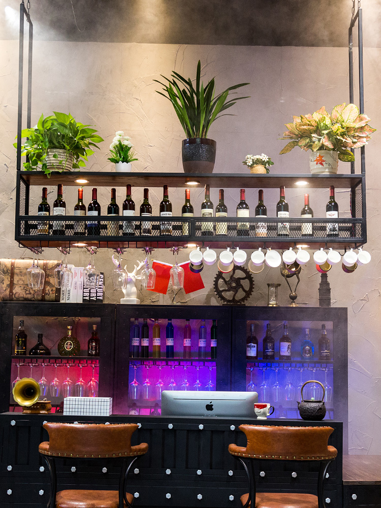 Bar Hangend Wijnrek Wijnglazen - Wine & Beer Unlimited Spirits Photos recensie en prijs