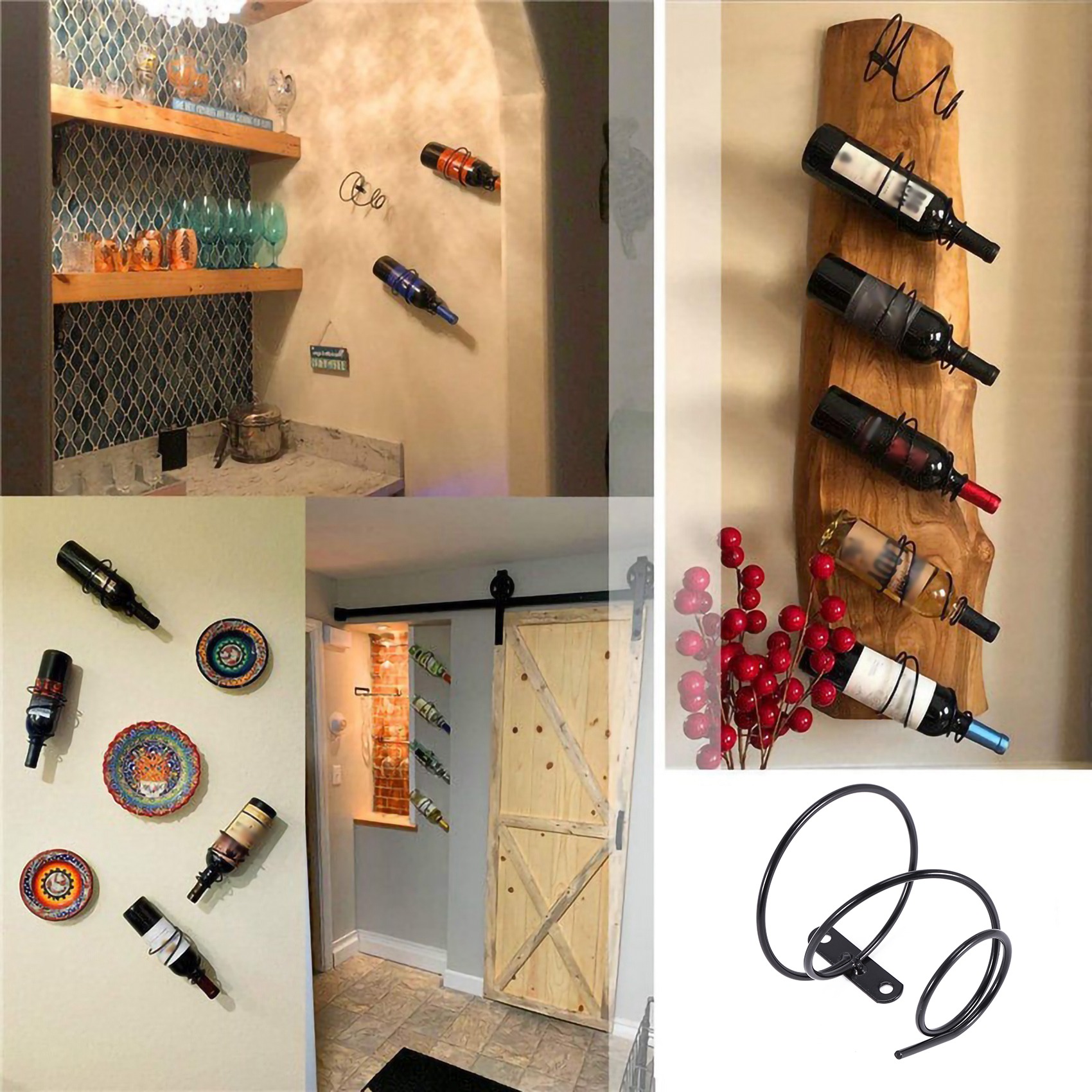 24-uurs levering 3-pack eenvou - Wine Rack Wall Mount recensie en prijs