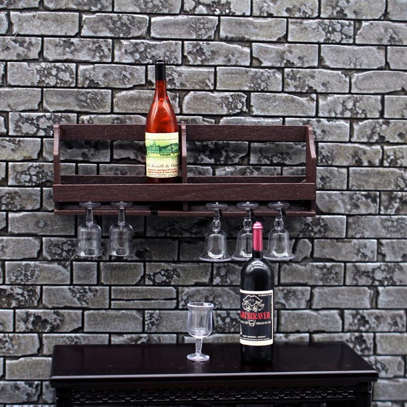 1 Set Poppenhuis Simulatie Wan - Wine Rack Wall Mount recensie en prijs