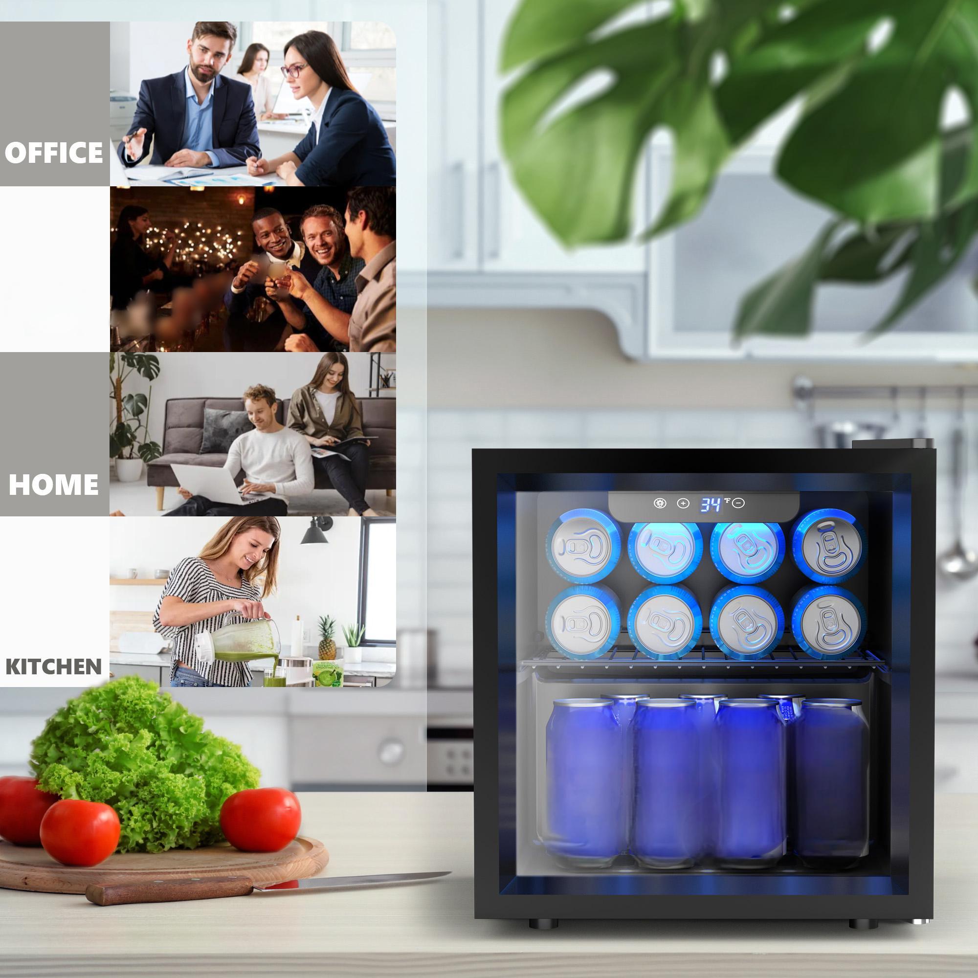 EKOJUCE Mini Koelkast met Glaz - Wine Beer Mini Fridge recensie en prijs