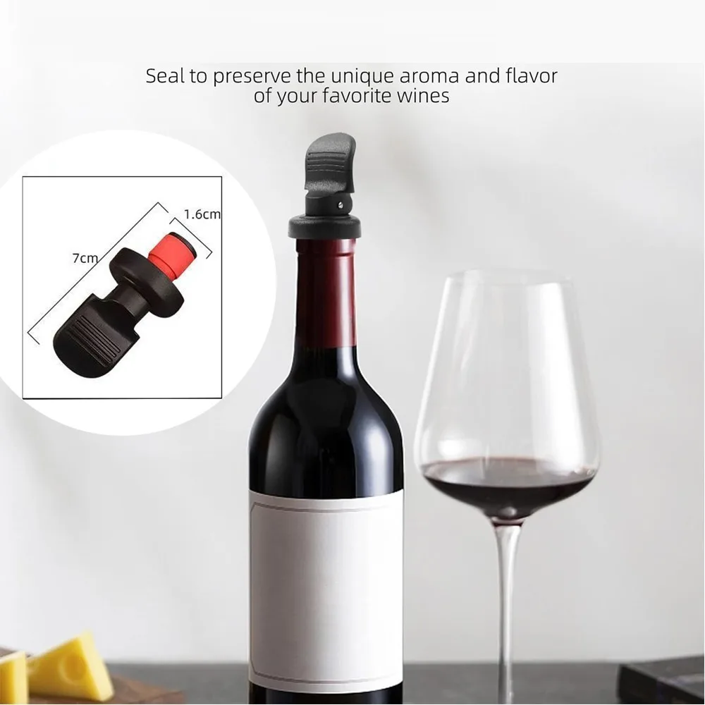 4PackWineBottle Stoppers Whisk - Wine Beer Market recensie en prijs
