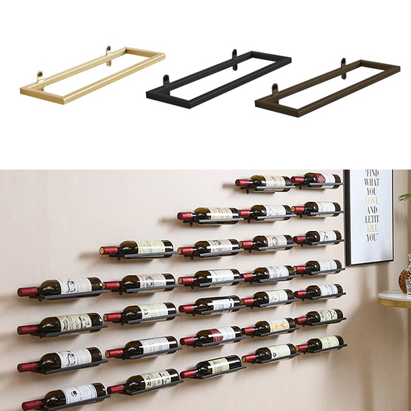 1 Stuk Wandgemonteerde Bar Wij - Wine Rack Wall Mount recensie en prijs