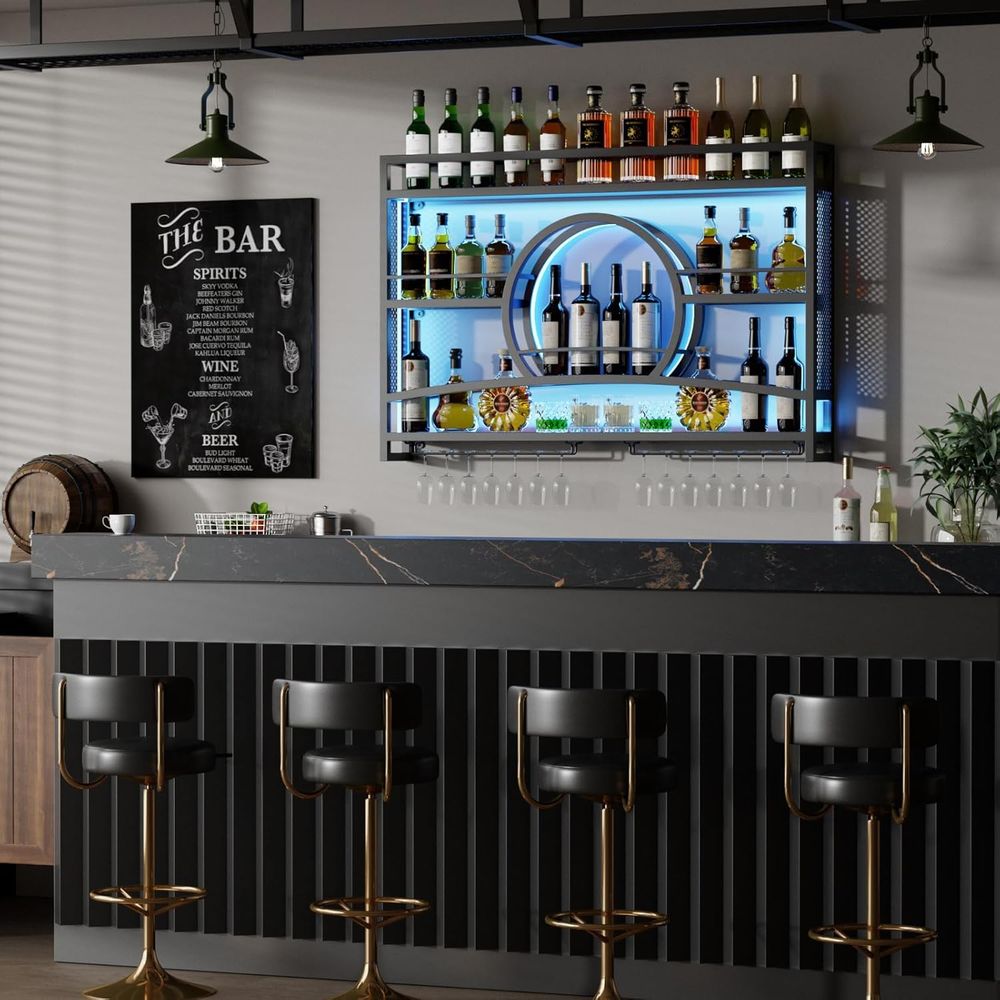 3-laags 46 inch wijnrek wandmo - Wine Rack Wall Mount recensie en prijs