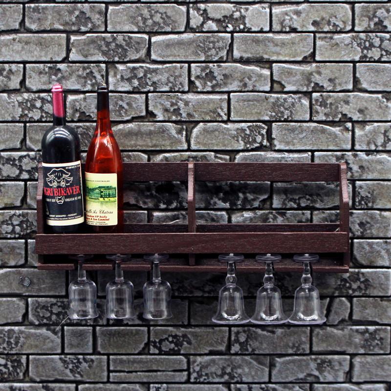 1Set Poppenhuis Speelgoed Simu - Wine Rack Wall Mount recensie en prijs