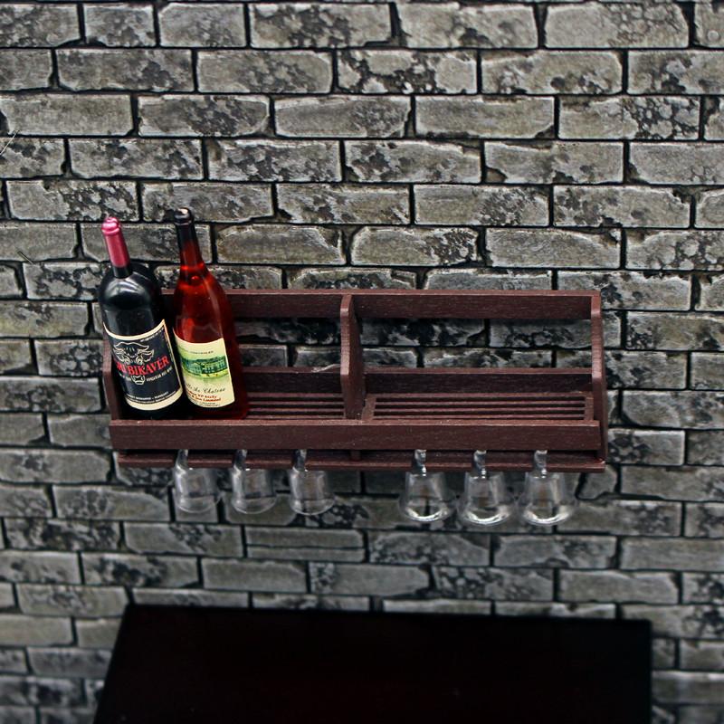 1Set Poppenhuis Speelgoed Simu - Wine Rack Wall Mount recensie en prijs