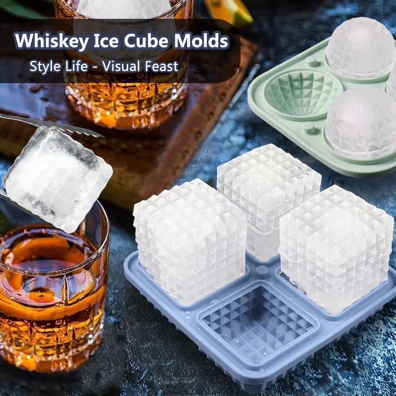 Silicone ijsblokjesvorm met de - Wine Beer And Liquor recensie en prijs