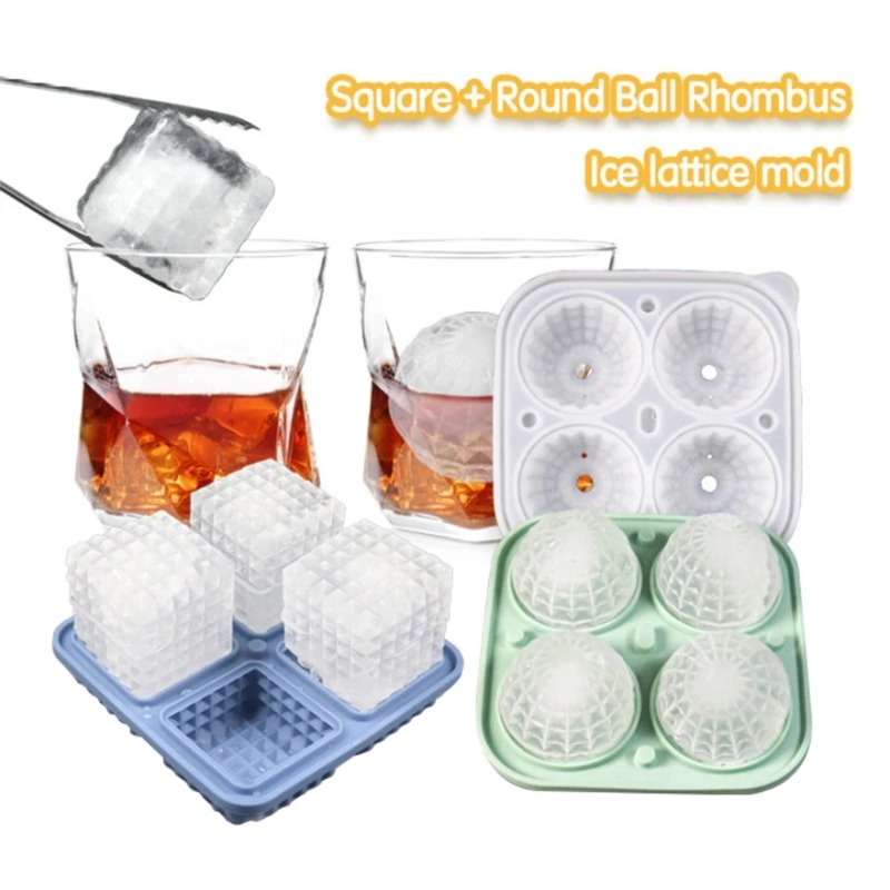 Silicone ijsblokjesvorm met de - Wine Beer And Liquor recensie en prijs