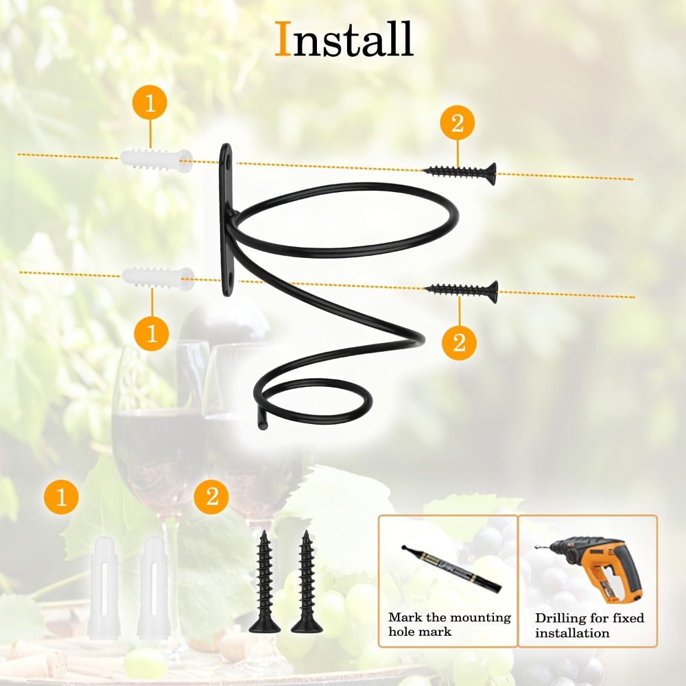 1PC Minimalistisch aan de muur - Wine Rack Wall Mount recensie en prijs