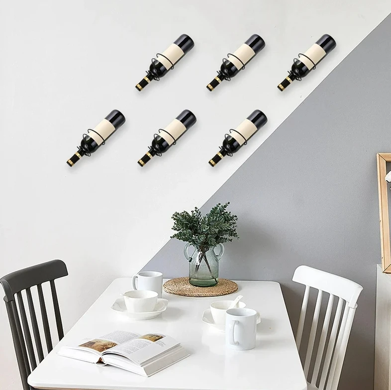 Set van 6 wandgemonteerde wijn - Wine Rack Wall Mount recensie en prijs