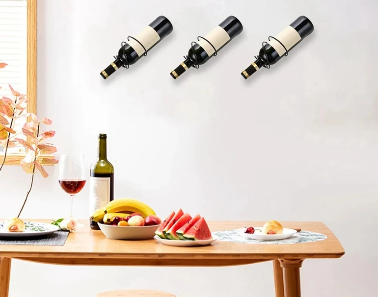 Set van 6 wandgemonteerde wijn - Wine Rack Wall Mount recensie en prijs