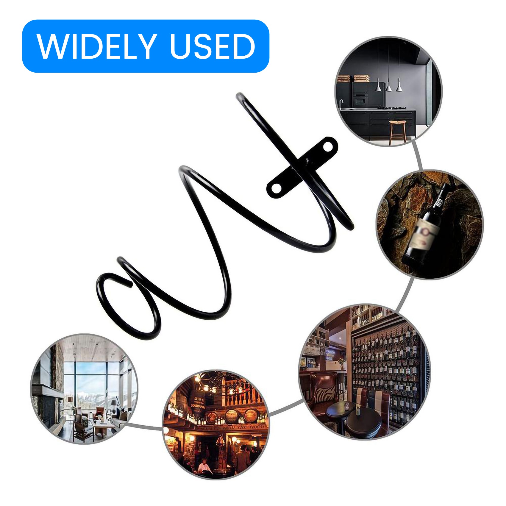 AEE8-3Pack Eenvoudig wandgemon - Wine Rack Wall Mount recensie en prijs