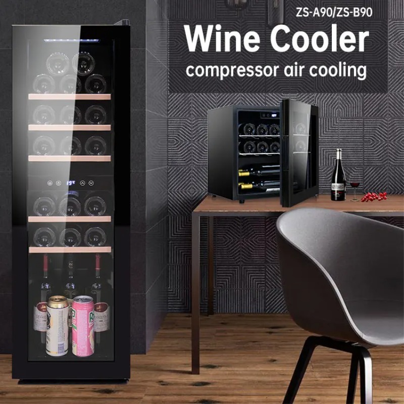 Supermarkt glazen koelmachine  - Wine Beer Mini Fridge recensie en prijs